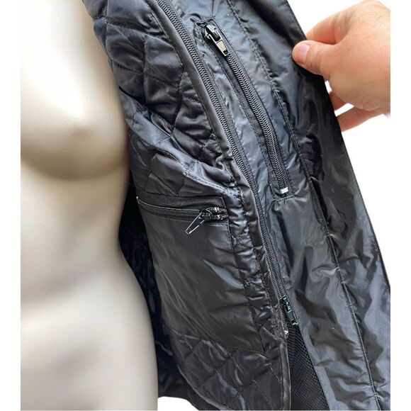 Bilt Cycling Wear Motorcycle Jacket Size M Gray Black Waterproof EUC Protection - Picture 4 of 10